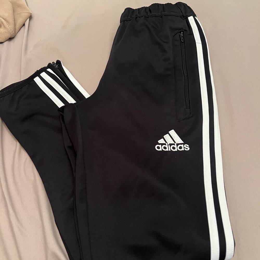 Adidas black jogger pants